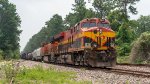 KCS/BNSF Motive Power on BNSF Houston Sub